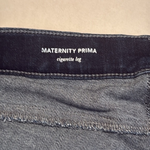 AG Maternity Prima Cigarette Ankle Blue Jean Size 29R - Picture 9 of 12
